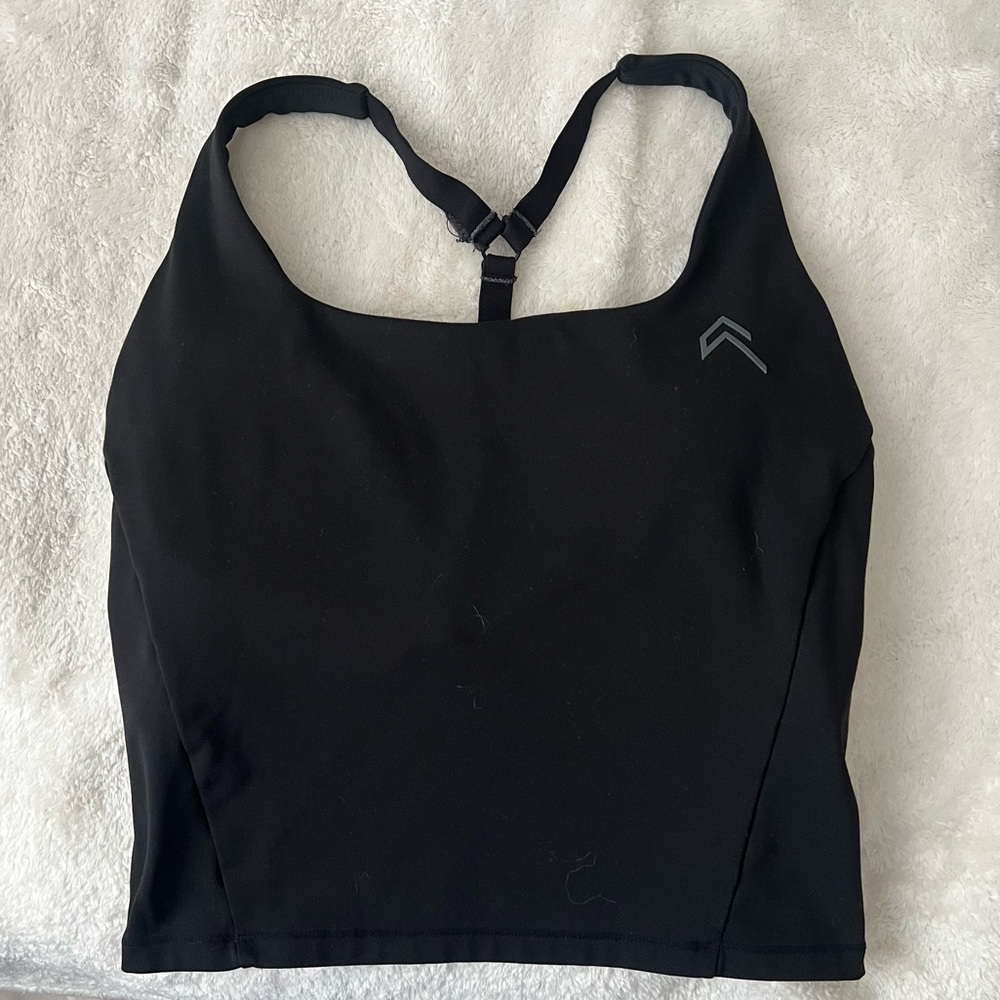 Timeless Square neck mid vest black Size S